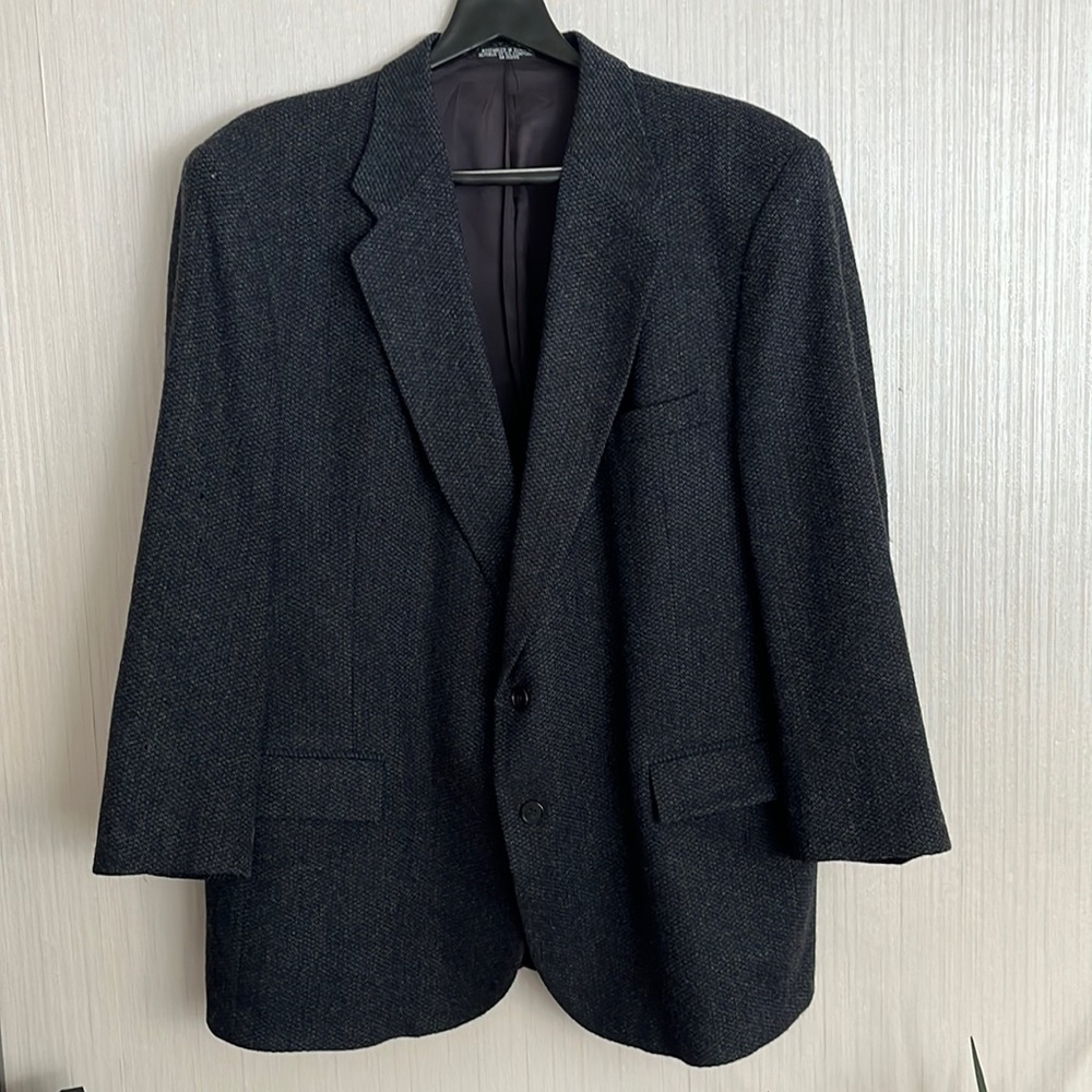 100% Wool Menswear Sportcoat